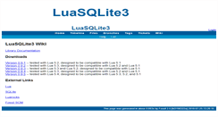 Desktop Screenshot of lua.sqlite.org