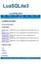 Mobile Screenshot of lua.sqlite.org