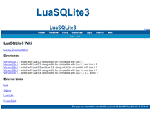 Tablet Screenshot of lua.sqlite.org